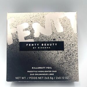 NEW IN BOX! Fenty Beauty Killawatt Foil Highlighter Duo 7DayWknd/Poolside